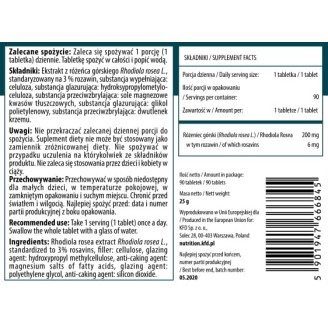 KFD Nutrition Rhodiola Rosea 90 таблетки на супер цена Хранителни добавки за сън