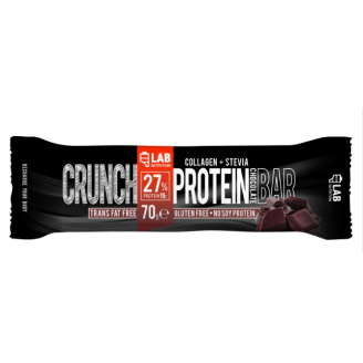 LAB NUTRITION КРЪНЧ ПРОТЕИН БАР ШОКОЛАД 12x70 гр на супер цена Протеинови барове