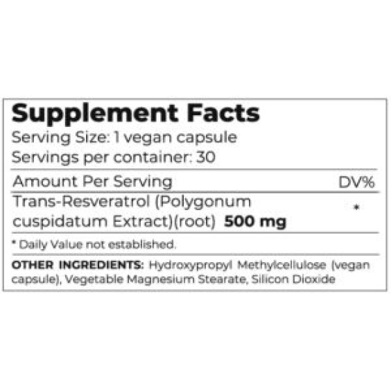 MLO SPACE Resveratrol 30 капсули / 30 дози на изгодни цени MLO SPACE Resveratrol 30 капсули / 30 дози на супер цена Ресвератрол