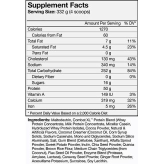Musclepharm Combat XL Gainer 6lb / 2722 гр на супер цена Гейнъри