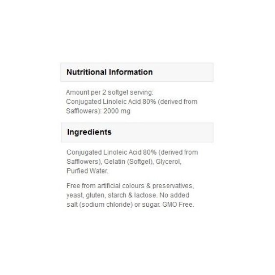 MyProtein CLA 1000 мг / 60 гел капсули на супер цена CLA
