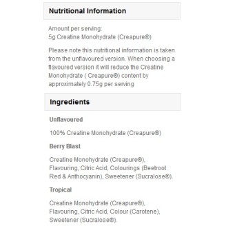 MyProtein Creapure Creatine Monohydrate 1000 гр на супер цена Креатин Монохидрат