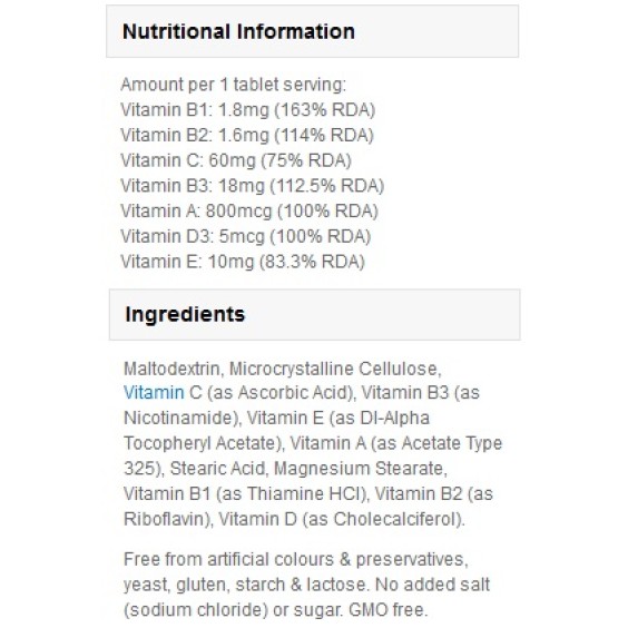 MyProtein Daily Vitamins 60 таблетки на изгодни цени MyProtein Daily Vitamins 60 таблетки на супер цена Мултивитамини