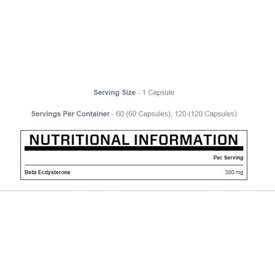 MyProtein Beta Ecdysterone 60 капсули на изгодни цени MyProtein Beta Ecdysterone 60 капсули на супер цена Екдистерон / Левзея