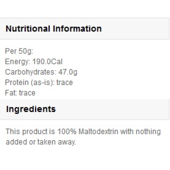 MyProtein Maltodextrin 2500 гр на супер цена Въглехидрати