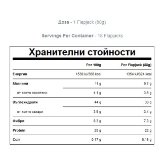 MyProtein Oats and Whey Bar 18х88 гр  на супер цена Барове с малко захар