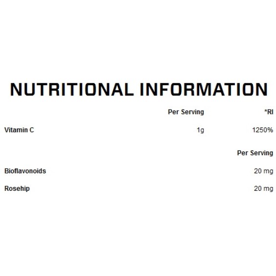 MyProtein Vitamin C with bioflavanoids and Rose Hips 180 таблетки на супер цена Витамин C