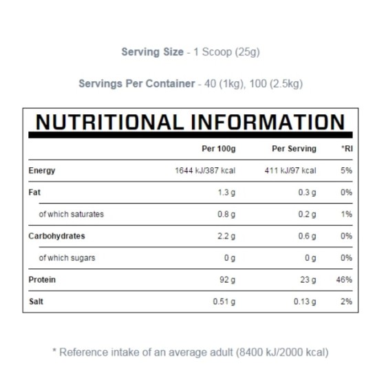Myprotein Impact Whey Isolate - Chocolate flavour 2500 гр на супер цена Протеини