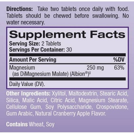 Natrol Magnesium High Absorption / 60 таблетки на супер цена Калций, Магнезий, Цинк