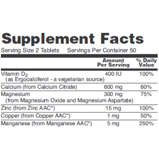 NOW Calcium Citrate with Minerals & Vitamin D-2 / 100 tab на супер цена Калций, Магнезий, Цинк