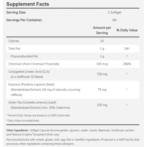 NOW CLA Extreme ® 90 Softgels на супер цена CLA