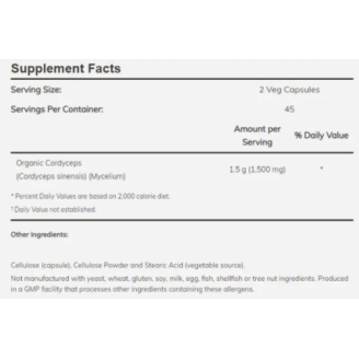 NOW Cordyceps 750 mg -  90 caps на супер цена Антиоксиданти