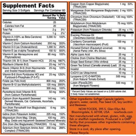NOW Eve Women's Multiple Vitamin 180 таблетки на изгодни цени NOW Eve Women's Multiple Vitamin 180 таблетки на супер цена Витамини за жени