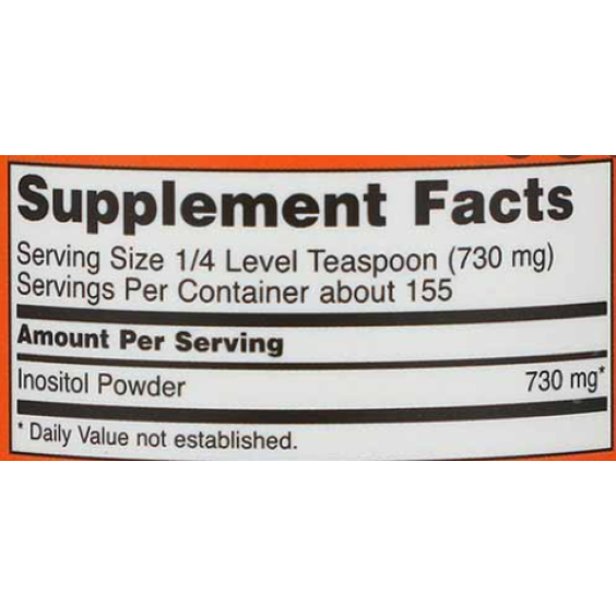 NOW Inositol Powder 113 на изгодни цени NOW Inositol Powder 113 на супер цена Витамин B