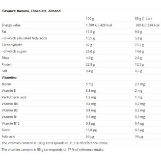 Nutrend Protein Bar 24x55 гр на супер цена Протеинови барове
