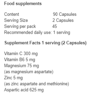 Nutrex Vitrix 90 капсули на супер цена ZMA