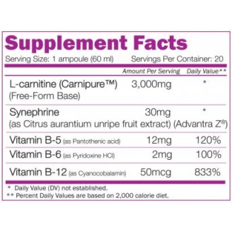 Naturalico L-Carnitine Plus Shot 20x60 мл на супер цена Л Карнитин