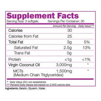 Naturalico Coconut Oil 90 гел капсули на супер цена Здраве и тонус