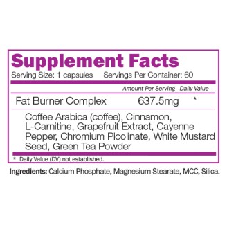 Naturalico Fat Burner - 60 капсули на супер цена Фет бърнъри