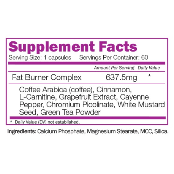 Naturalico Fat Burner - 60 капсули на изгодни цени Naturalico Fat Burner - 60 капсули на супер цена Фет бърнъри