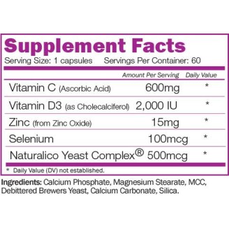 Naturalico Immune Boost 60 капсули на супер цена Имуностимулатори