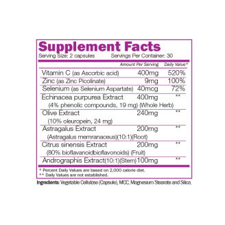 Naturalico Immune Defense complex 60 капсули на супер цена Имуностимулатори