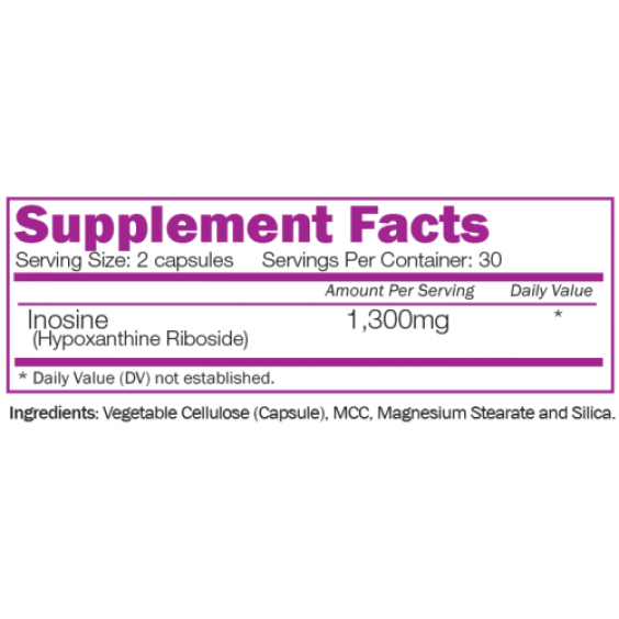Naturalico Inosine 60 капсули на изгодни цени Naturalico Inosine 60 капсули на супер цена Инозин