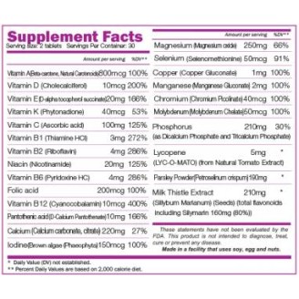 Naturalico Strong Man AM/PM Formula 2 x 60 таблетки на супер цена Мултивитамини