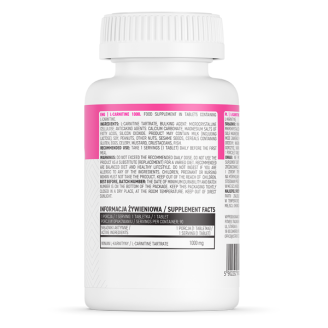 OstroVit L-Carnitine 1000 / 90 таблетки на супер цена Л Карнитин