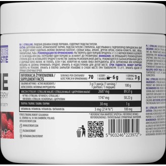 OstroVit Citrulline Malate Powder 210 грама / 70 Дози на супер цена Цитрулин малат