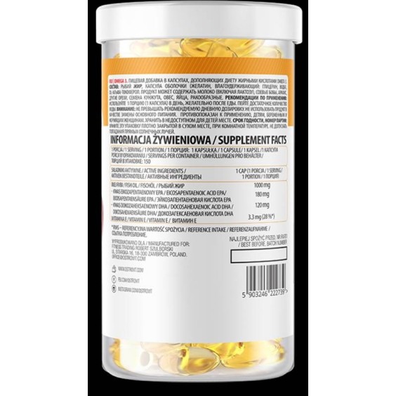 OstroVit CLA 1000 150 Гел капсули / 150 Дози на супер цена CLA
