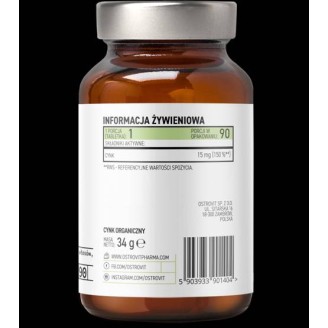 OstroVit  PHARMA Organic Zinc Picolinate 15 mg / 90 Tabs на супер цена Цинк