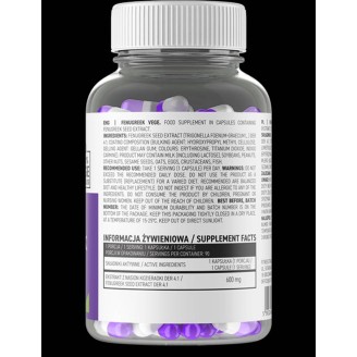 OstroVit Fenugreek 600 мг / Vege 90 капсули  на супер цена Добавки на растителна и билкова основа