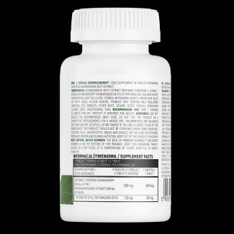 OstroVit KSM-66 Ashwagandha 400 мг / 120 таблетки на супер цена Адаптогени, Ашваганда