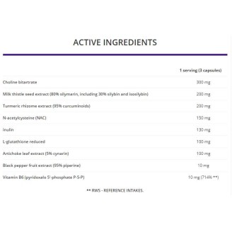 OstroVit Liver Aid 90 капсули / 30 дози на супер цена Хранителни добавки за черен дроб