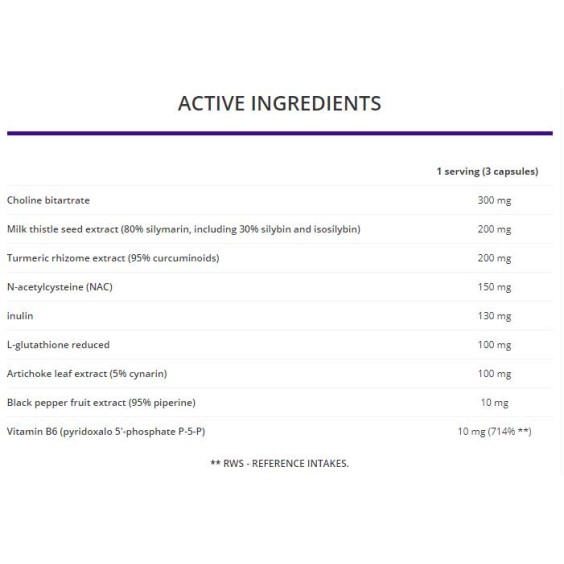 OstroVit Liver Aid 90 капсули / 30 дози на супер цена Хранителни добавки за черен дроб