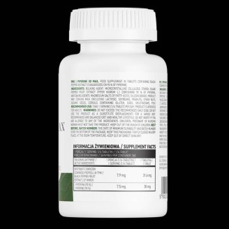 OstroVit Piperine 30 Max / 90 Tabs на супер цена Антиоксиданти
