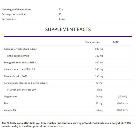OstroVit Testo Booster 90 капсули / 30 дози на изгодни цени OstroVit Testo Booster 90 капсули / 30 дози на супер цена Тестостеронни буустъри