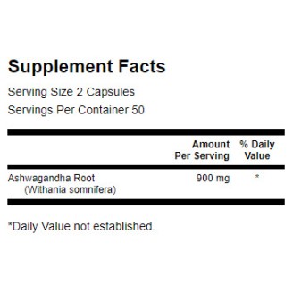 Swanson Ashwagandha 450 мг / 100 капсули на супер цена Имуностимулатори
