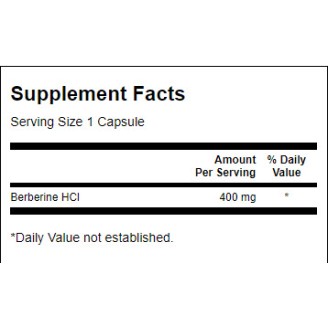 Swanson Berberine 400 мг / 60 капсули на супер цена Имуностимулатори