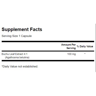 Swanson Full Spectrum Buchu Leaf Extract 40:1 / 60 caps на супер цена Добавки на растителна и билкова основа