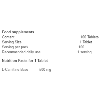 Swanson L-carnitine 100 таблетки на супер цена Л Карнитин