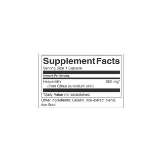 Swanson HESPERIDIN 500 MG 60 CAPS на супер цена Добавки на растителна и билкова основа