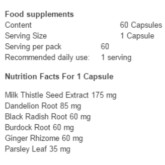 Swanson Milk Thistle Combination 60 капсули  на супер цена Хранителни добавки за черен дроб