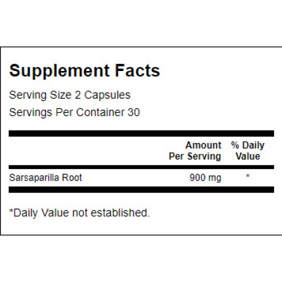 Swanson Sarsaparilla Root 450 мг / 60 капсули на изгодни цени Swanson Sarsaparilla Root 450 мг / 60 капсули на супер цена Хранителни добавки за простатата