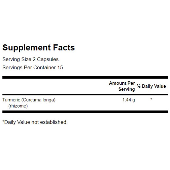 Swanson Turmeric 720 мг / 30 капсули на изгодни цени Swanson Turmeric 720 мг / 30 капсули на супер цена Куркумин