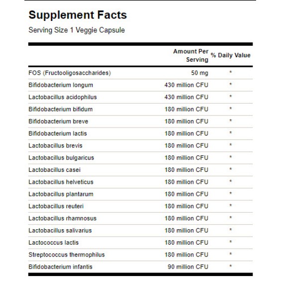 Swanson Dr. Stephen Langer's Ultimate 16 Strain Probiotic with FOS 3.2 Billion CFU / 60 капсули на супер цена Пробиотици