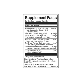 Swanson Uric Acid Cleanse 60 капсули на супер цена Хранителни добавки за черен дроб
