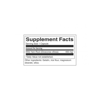 Swanson Full Spectrum Wild Yam, 400 mg / 60 caps на супер цена Добавки на растителна и билкова основа