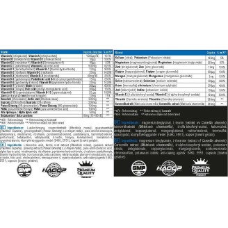 SWEDISH Supplements Vitamin Day Formula & Mineral Night Formula Complex 2 x 60 капсули / 60 Дози на супер цена Мултивитамини